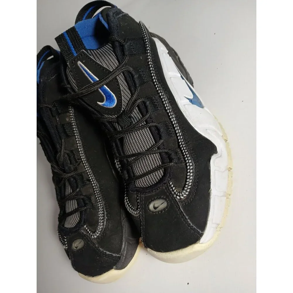 Nike Youth 5Y Black White Air Max Penny 1  Shoes DQ7774-001 Pre-Owned